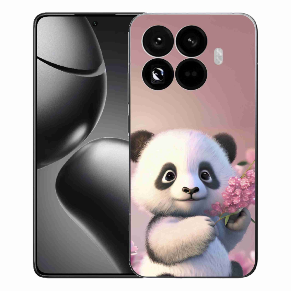 Gélový kryt mmCase na Xiaomi 15T Pro - roztomilá panda