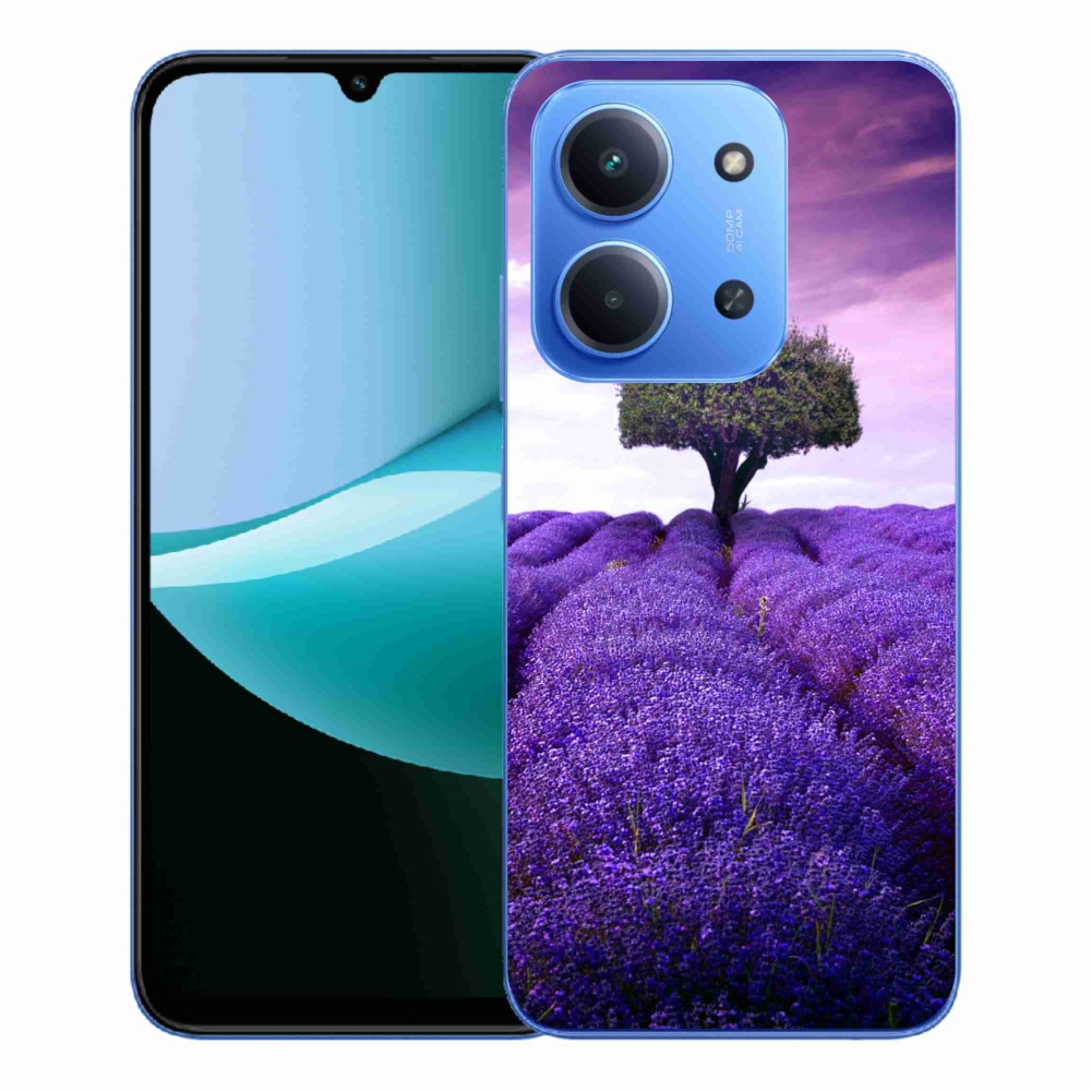 Gélový kryt mmCase na Xiaomi Redmi 15C 4G/5G (173mm) - levanduľová lúka