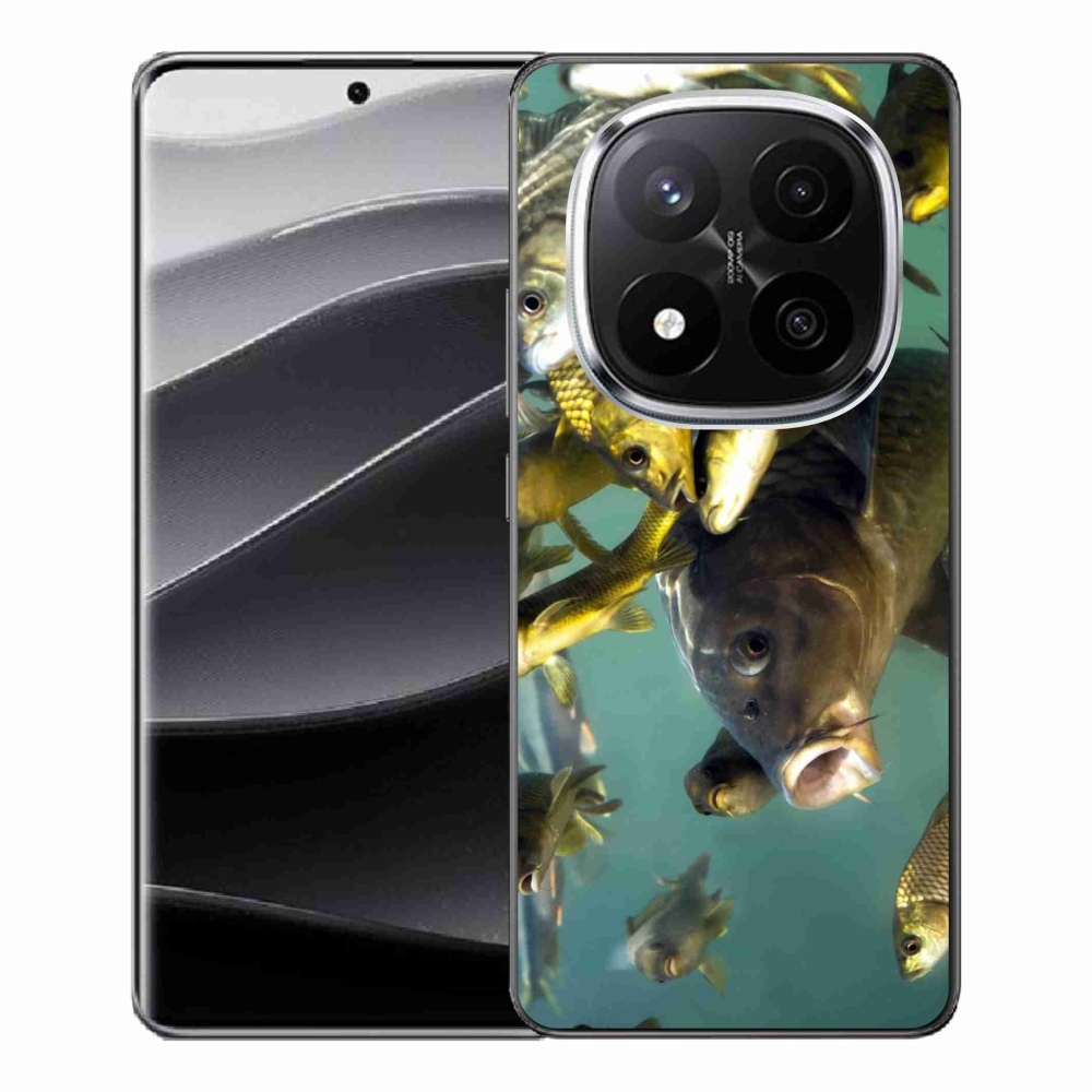Gélový kryt mmCase na Xiaomi Redmi Note 14 Pro+ 5G - kŕdeľ rýb