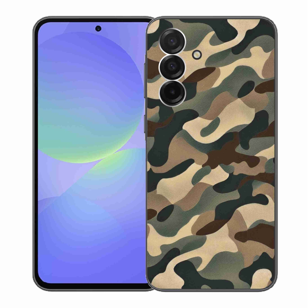 Gélový kryt mmCase na Samsung Galaxy A36 5G - maskáčový vzor 11