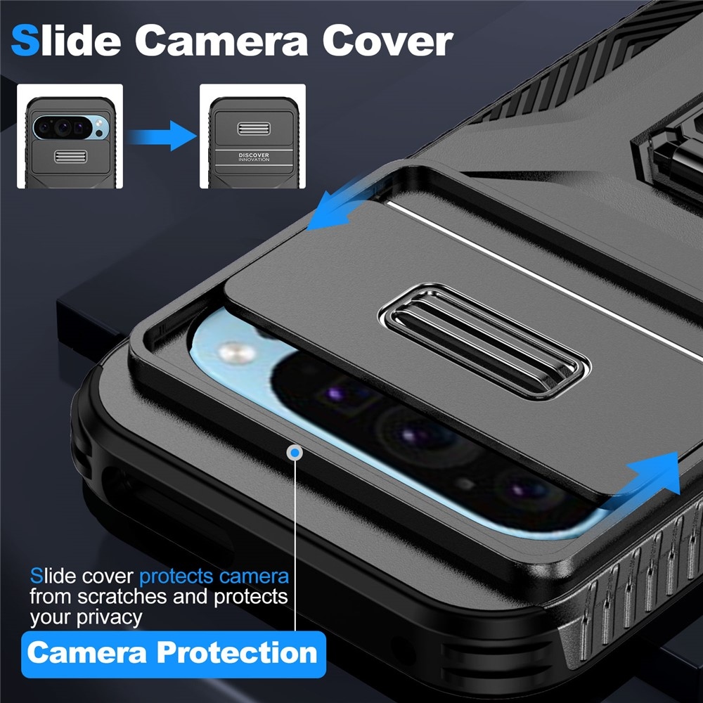 Lids odolný kryt na Google Pixel 10 Pro/9 Pro/9 - čierny