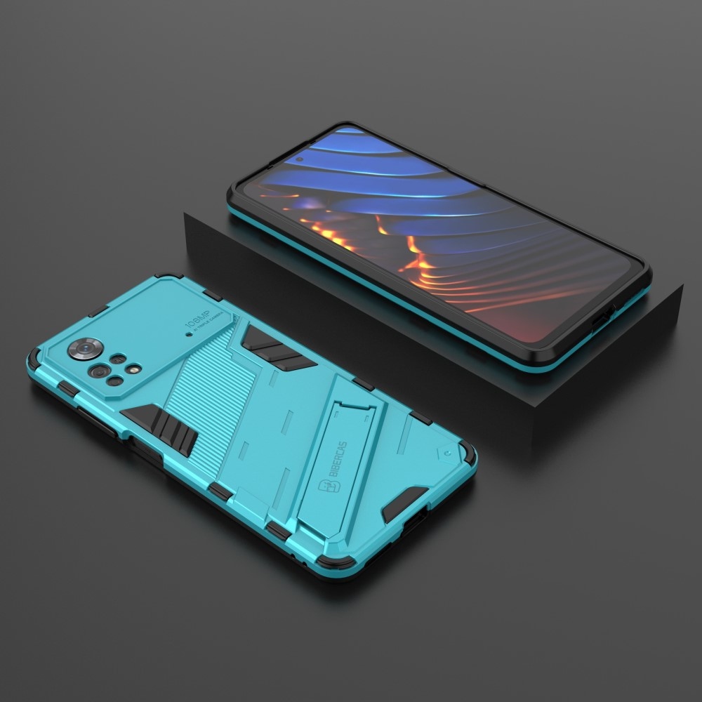 Armory odolný hybridný kryt na Xiaomi Poco X4 Pro 5G - svetlomodrý