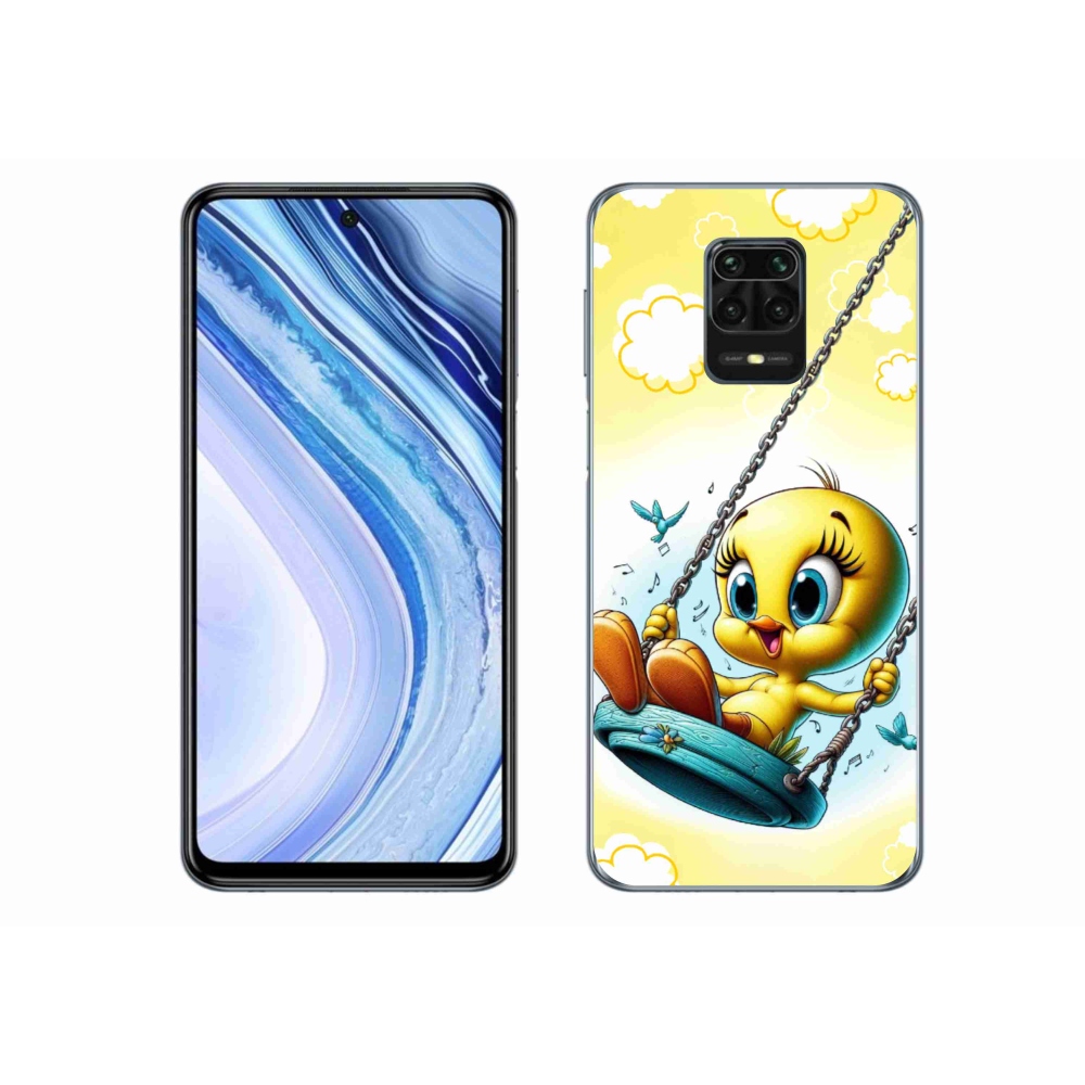 Gélový kryt mmCase na Xiaomi Redmi Note 9 Pro - tweety