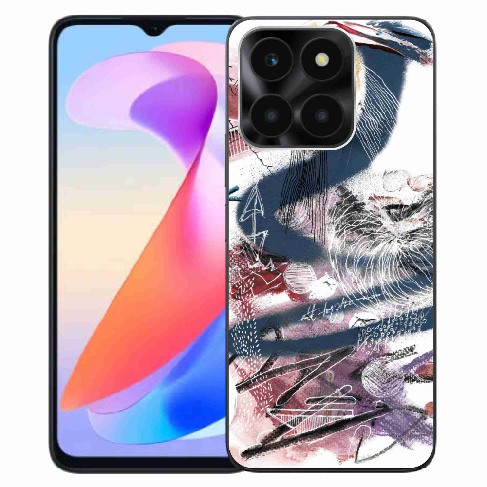 Gélový kryt mmCase na Honor X6a - abstraktný motív 28