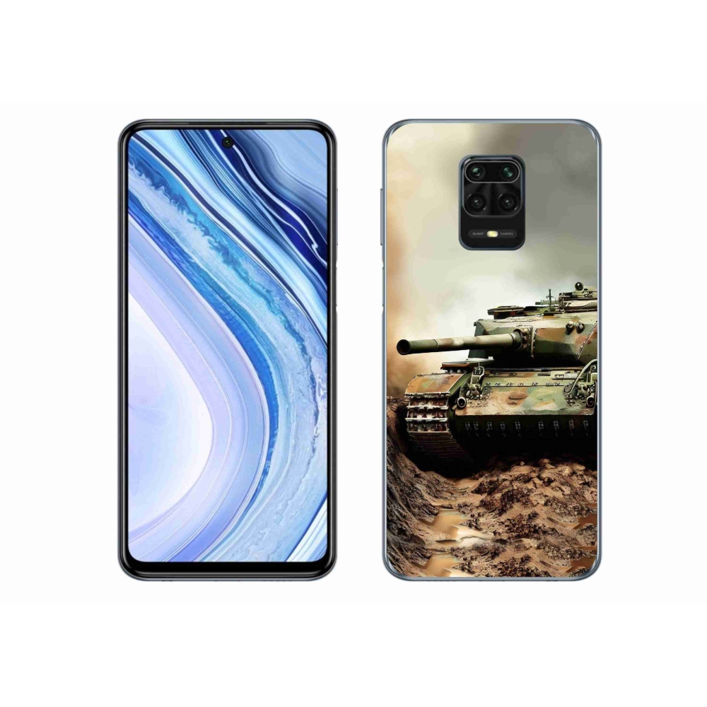 Gélový kryt mmCase na Xiaomi Redmi Note 9S - tank