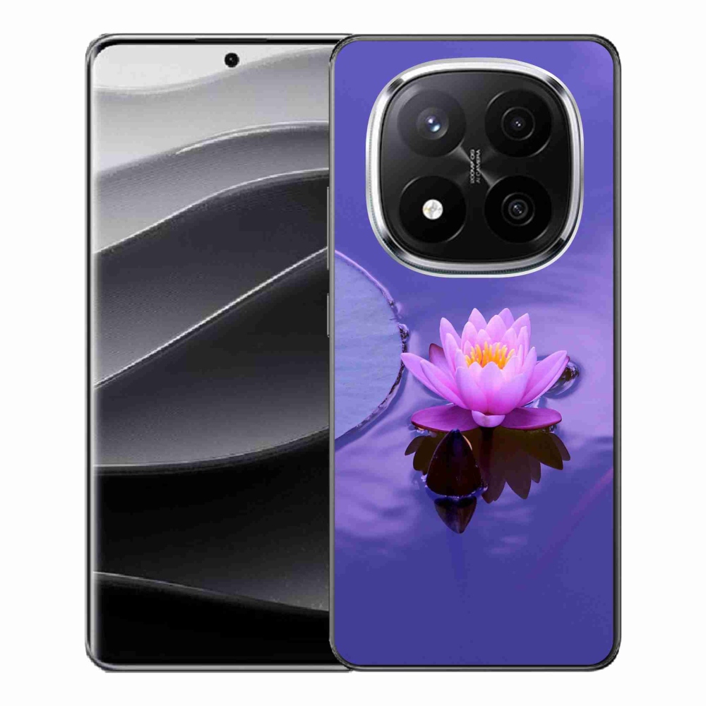 Gélový kryt mmCase na Xiaomi Redmi Note 14 Pro+ 5G - kvet na hladine