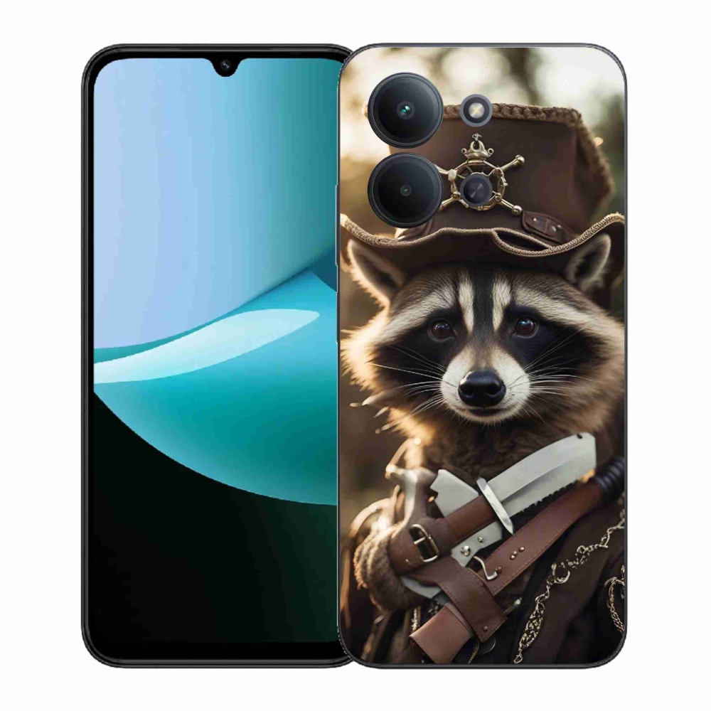 Gélový kryt mmCase na Xiaomi Redmi 15C 4G (171mm)/Poco C85 4G (171mm) - mýval v uniforme