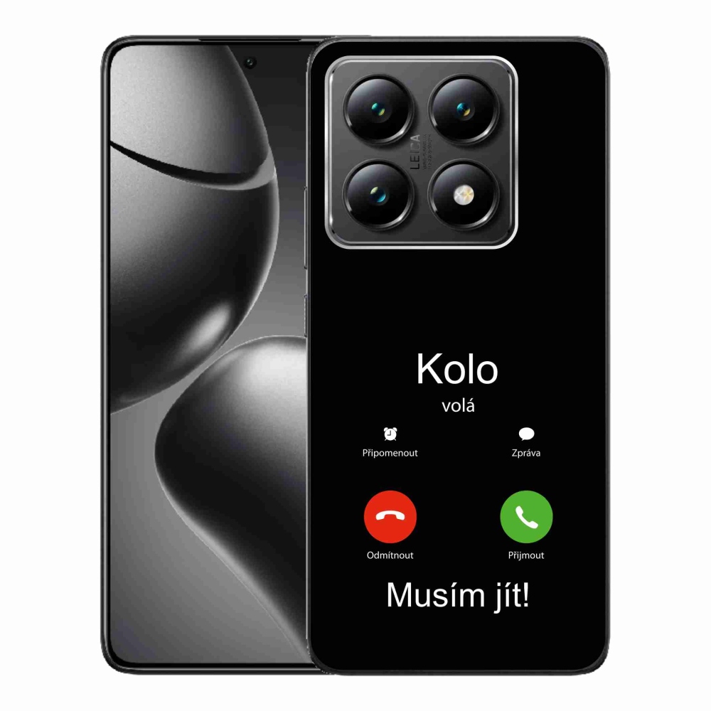 Gélový kryt mmCase na Xiaomi 14T - bicykel volá čierne pozadie