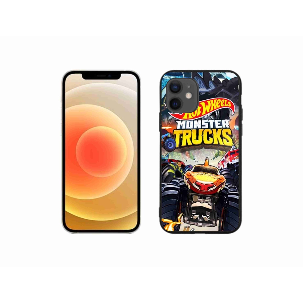 Gélový kryt mmCase na iPhone 12 mini - hot wheels 2