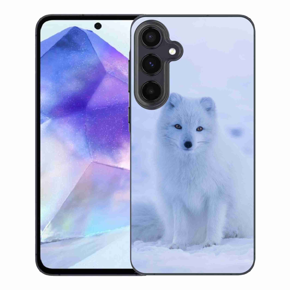 Gélový kryt mmCase na Samsung Galaxy A55 5G - polárna líška