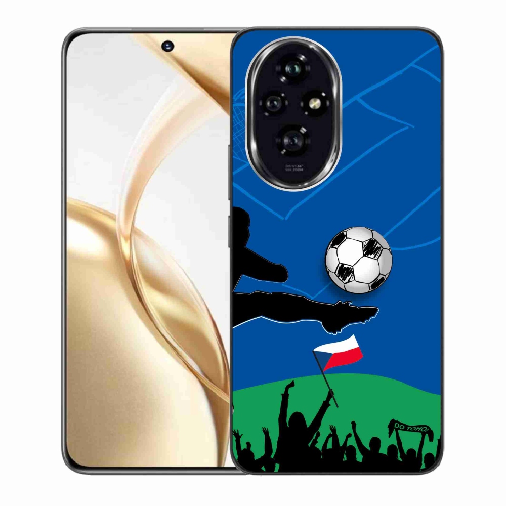 Gélový kryt mmCase na Honor 200 5G - fanúšikovia futbalu