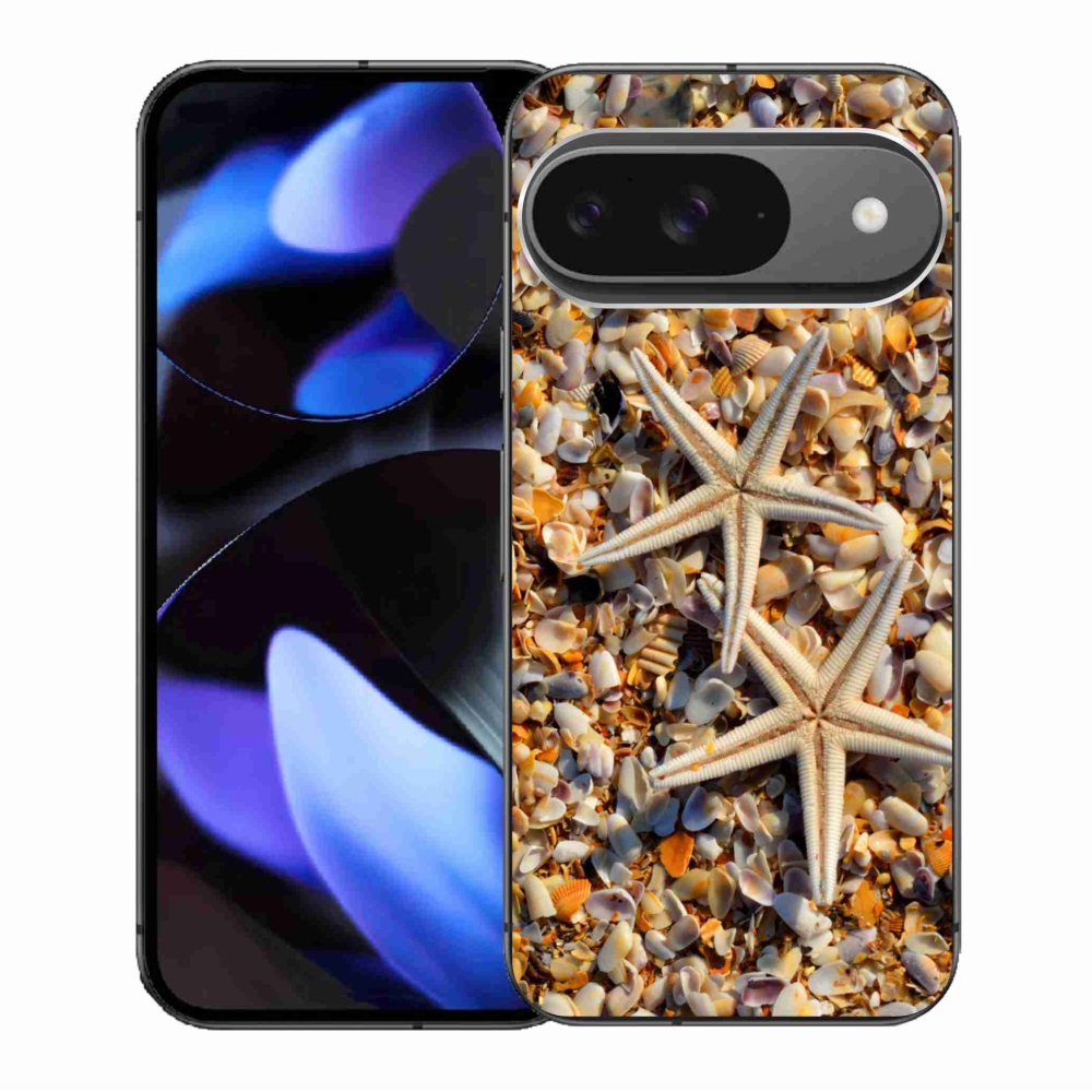 Gélový kryt mmCase na Google Pixel 9/9 Pro - morské hviezdice
