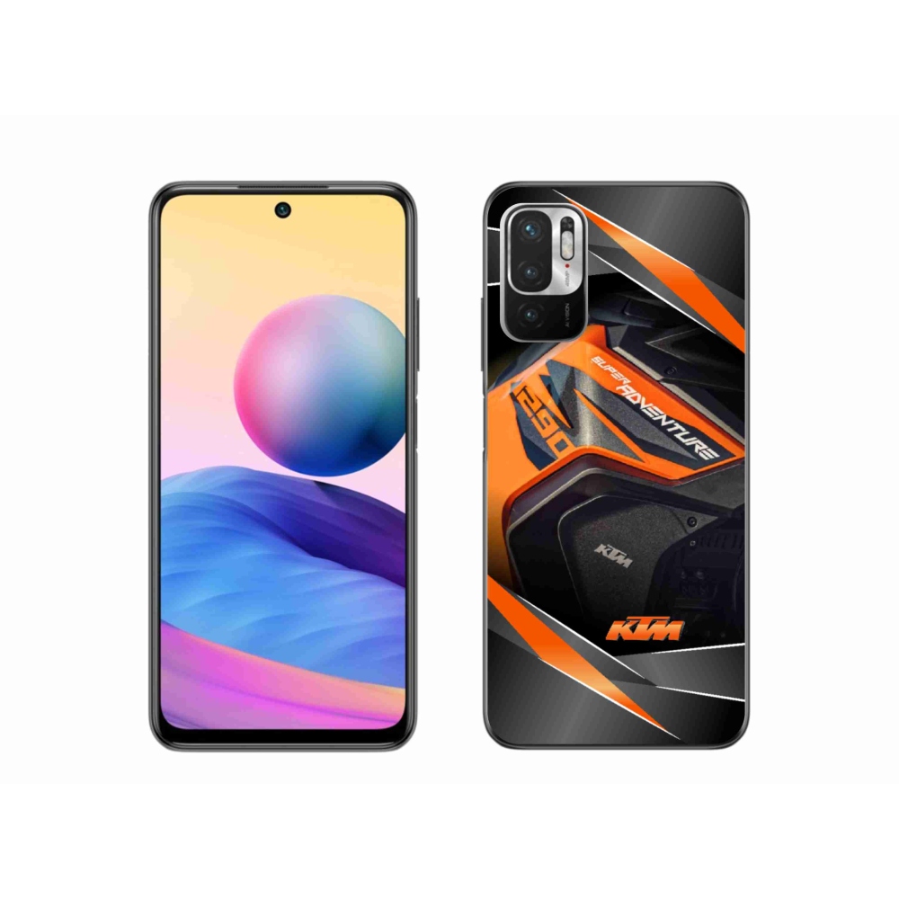 Gélový kryt mmCase na Xiaomi Poco M3 Pro/5G - motorka ktm