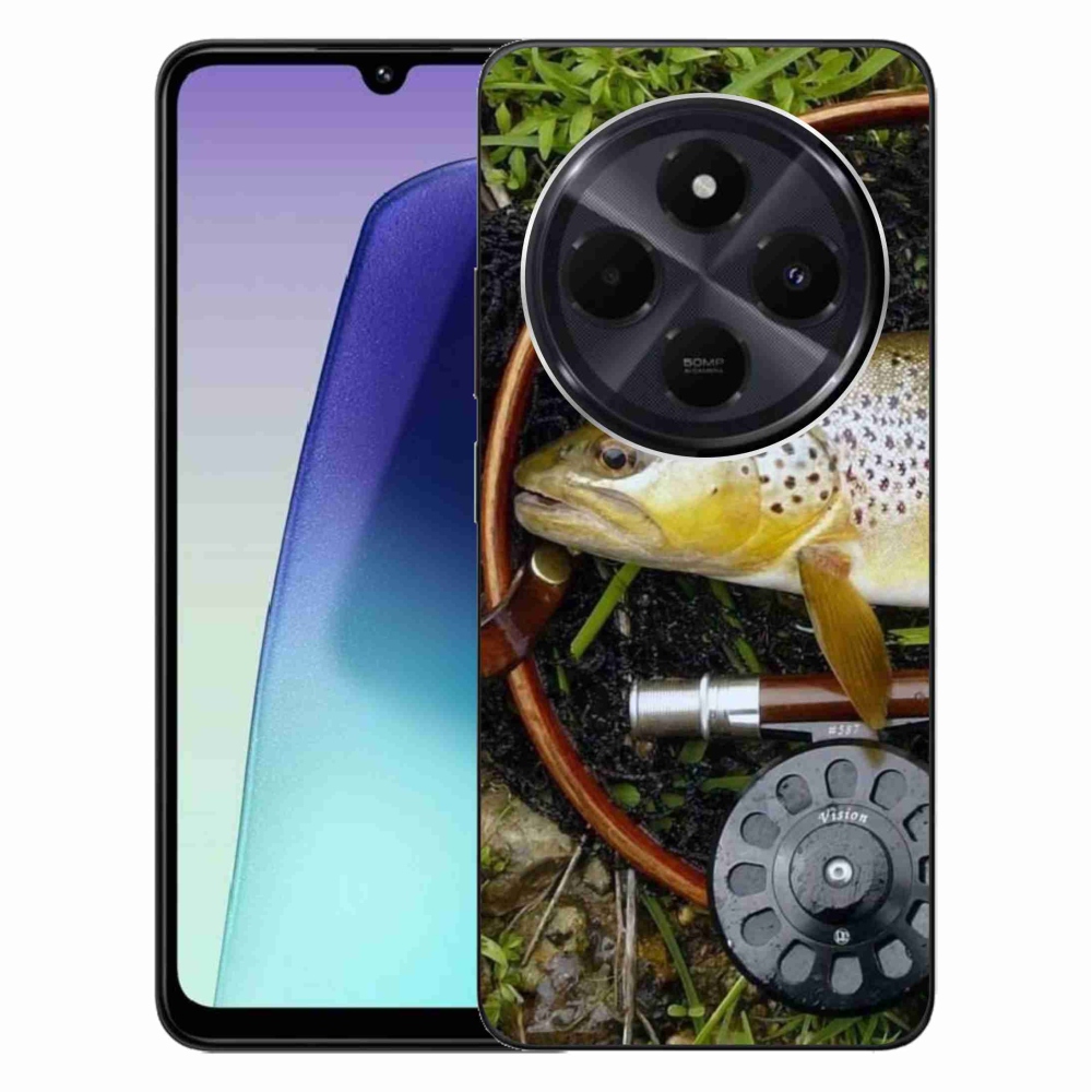 Gélový obal mmCase na Xiaomi Redmi 14C/Poco C75 - pstruh 2