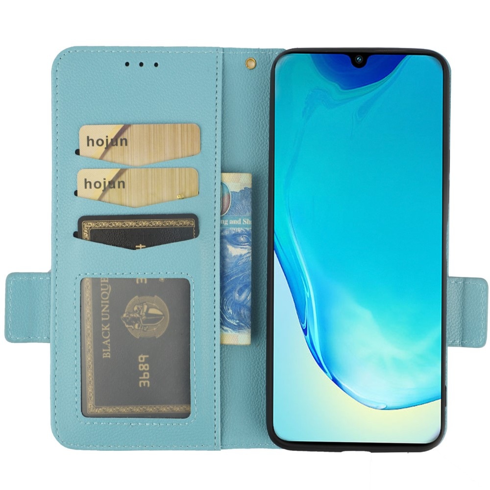 Wallet knižkové púzdro na Vivo X80 Lite - svetlomodré