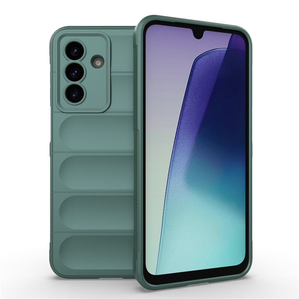 Rugg odolný gélový obal na Samsung Galaxy A17 5G - zelený