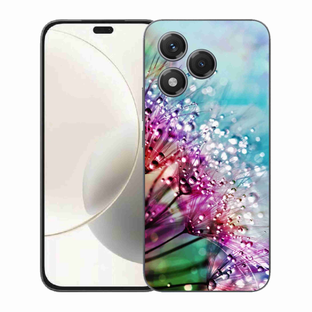 Gélový kryt mmCase na Honor 400 Lite - farebné kvety