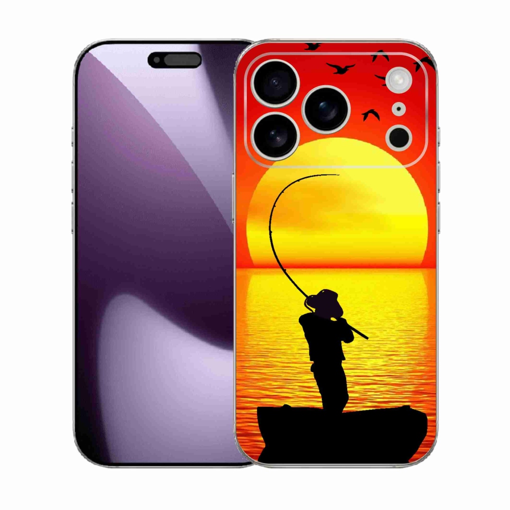 Gélový kryt mmCase na iPhone 17 Pro - rybárčenie