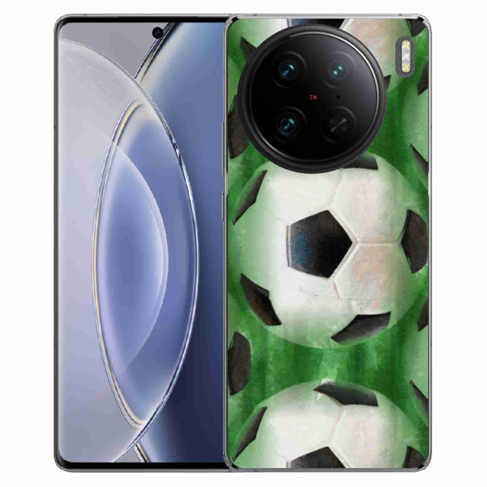 Gélový kryt mmCase na Vivo X90 Pro - futbalová lopta