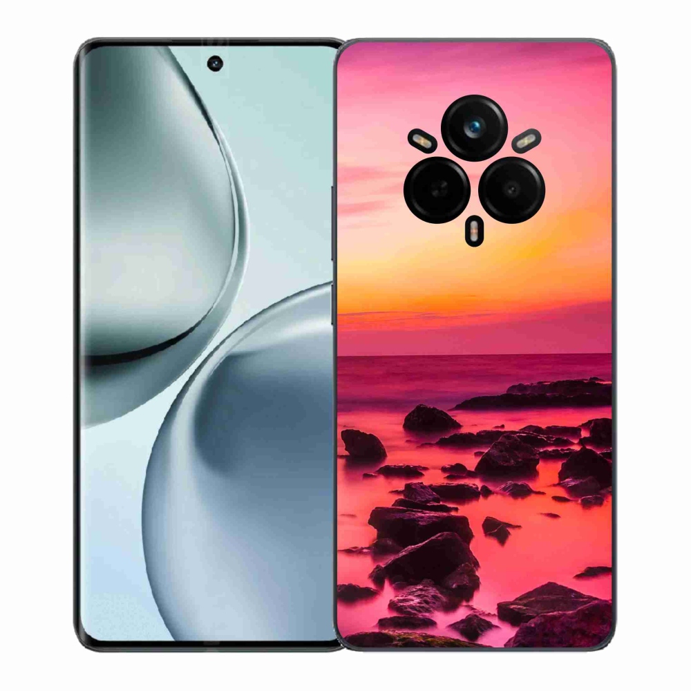 Gélový kryt mmCase na Realme 14 Pro+ 5G - more a žiara