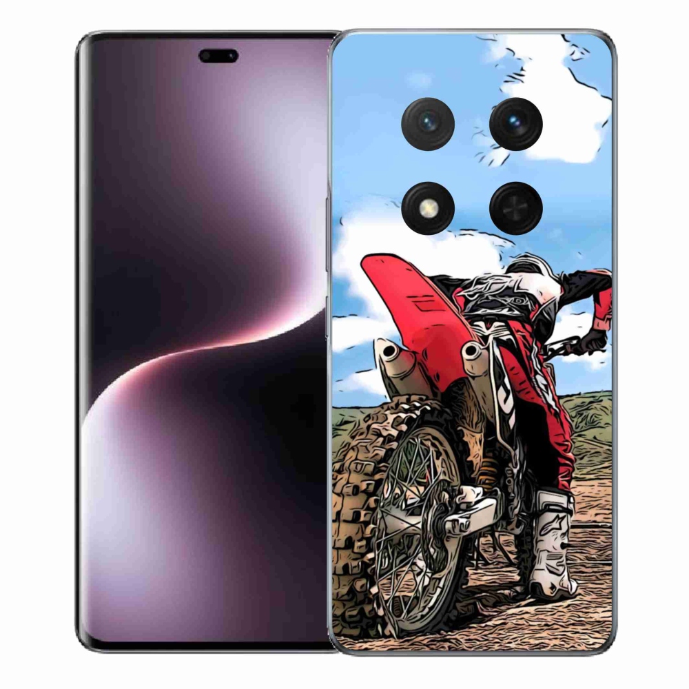 Gélový kryt mmCase na Honor Magic 7 Lite 5G - moto