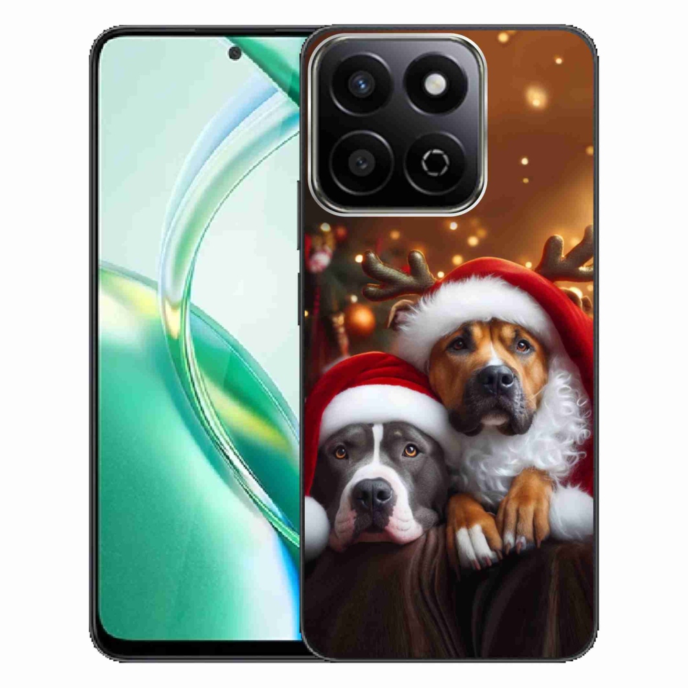 Gélový kryt mmCase na Honor 200 Smart 5G - vianočné psy
