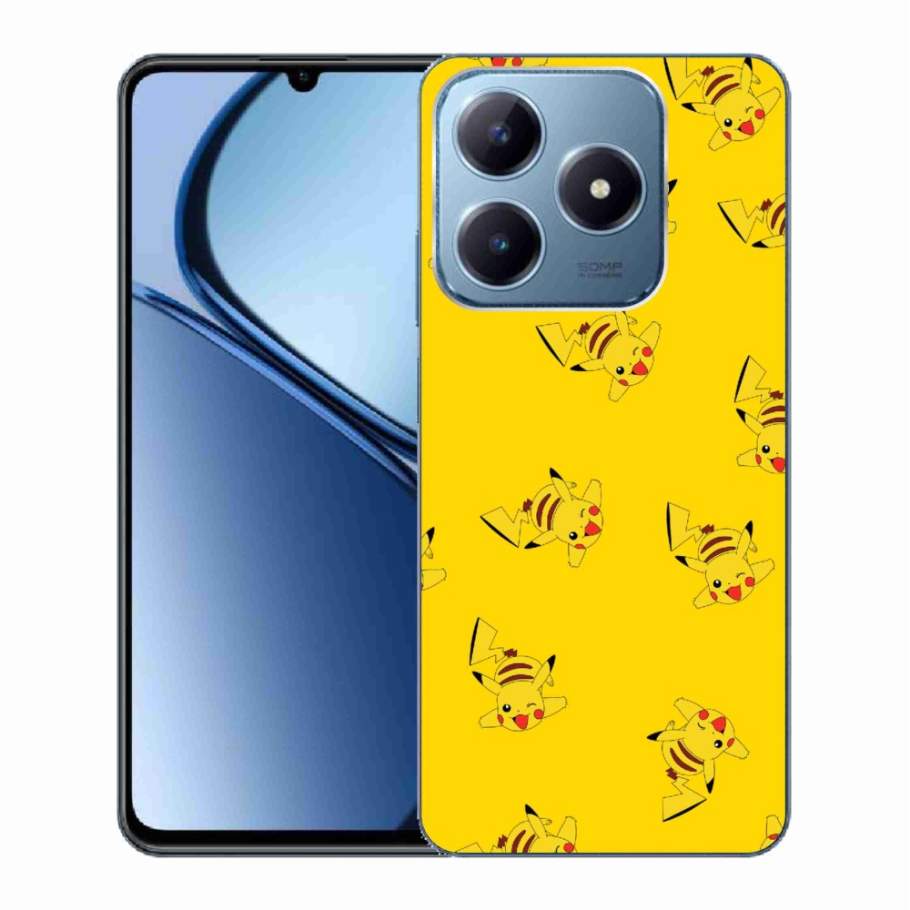 Gélový kryt mmCase na Realme C63 - pikachu