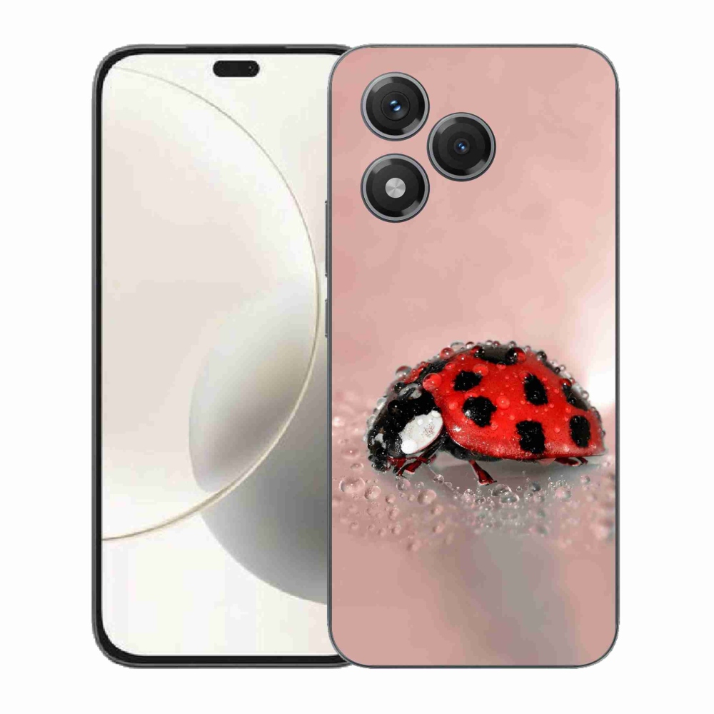 Gélový kryt mmCase na Honor 400 Lite - lienka