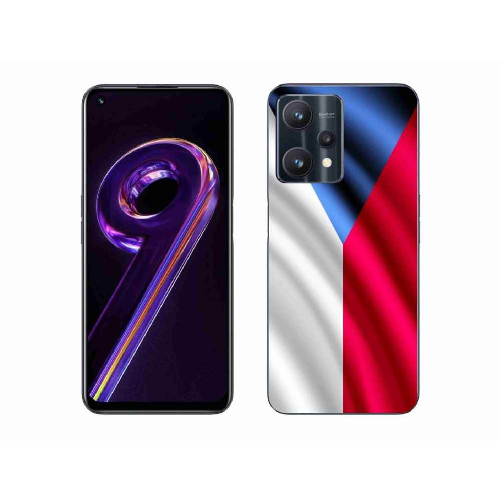 Gélový kryt mmCase na mobil Realme 9 Pro 5G - česká vlajka