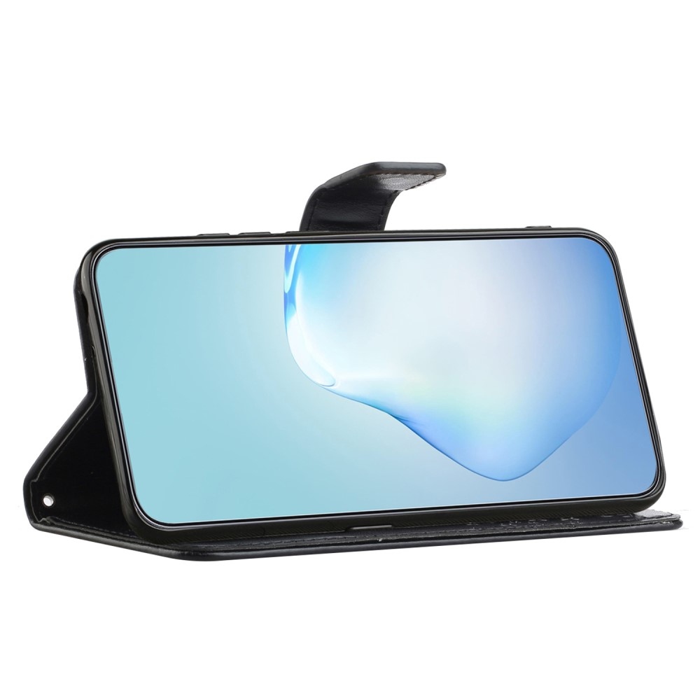 Tree knižkové púzdro na Samsung Galaxy A55 5G - čierne