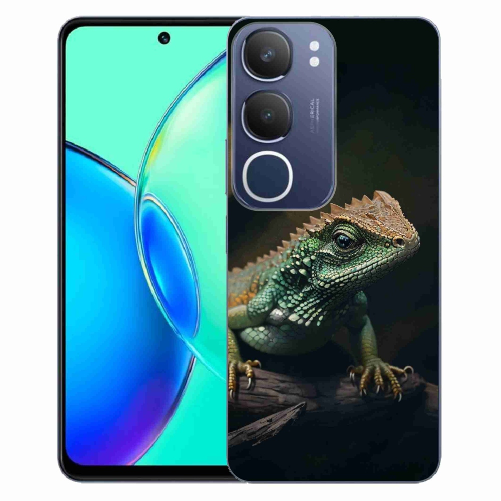 Gélový kryt mmCase na Vivo Y19s - jašter