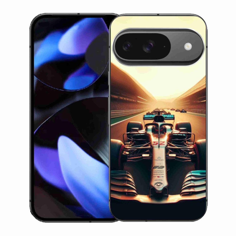 Gélový kryt mmCase na Google Pixel 9/9 Pro - formula 1