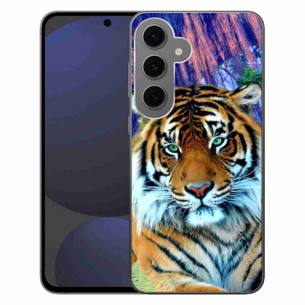 Gélový obal mmCase na Samsung Galaxy S24 FE - tiger