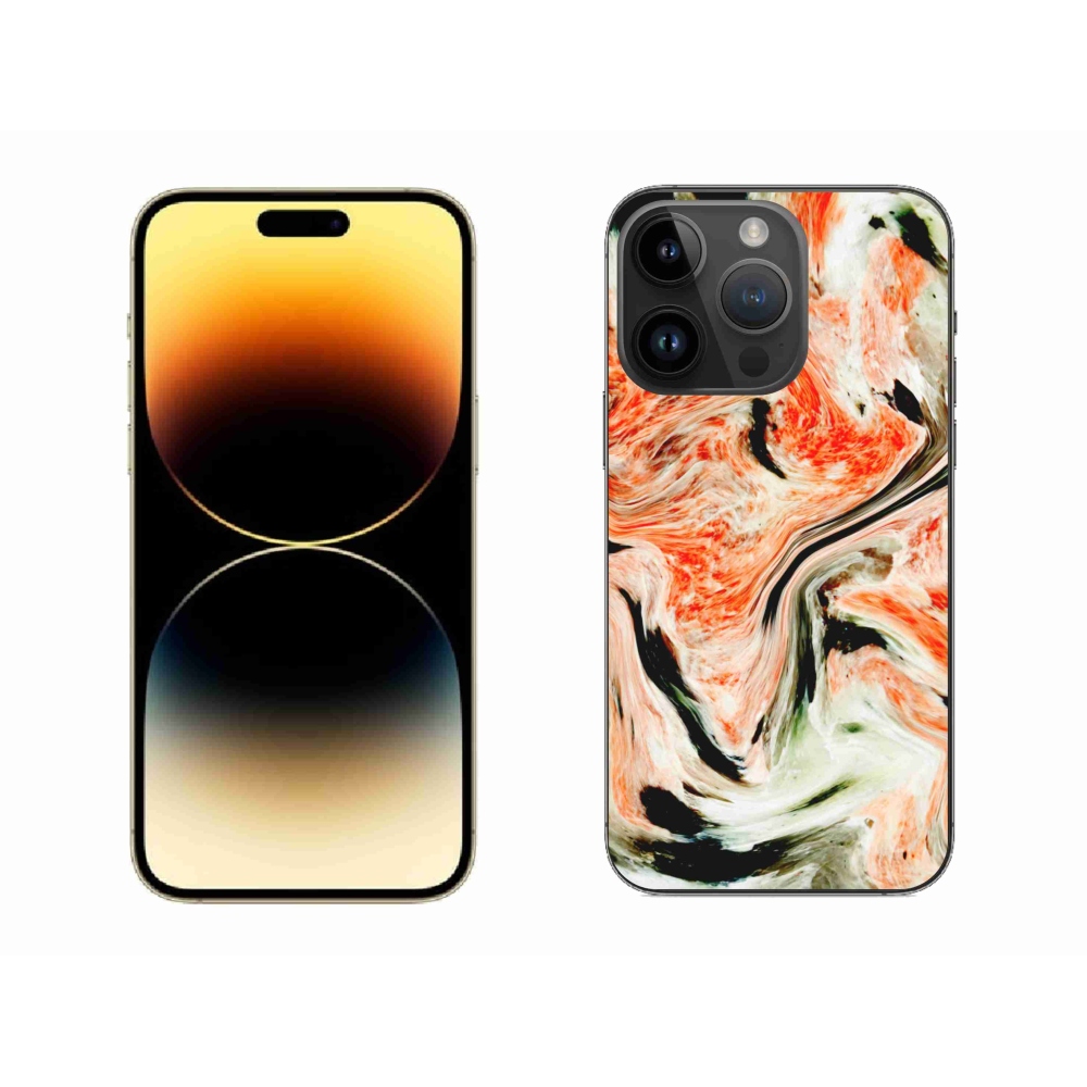 Gélový kryt mmCase na iPhone 14 Pro Max - abstrakt 25