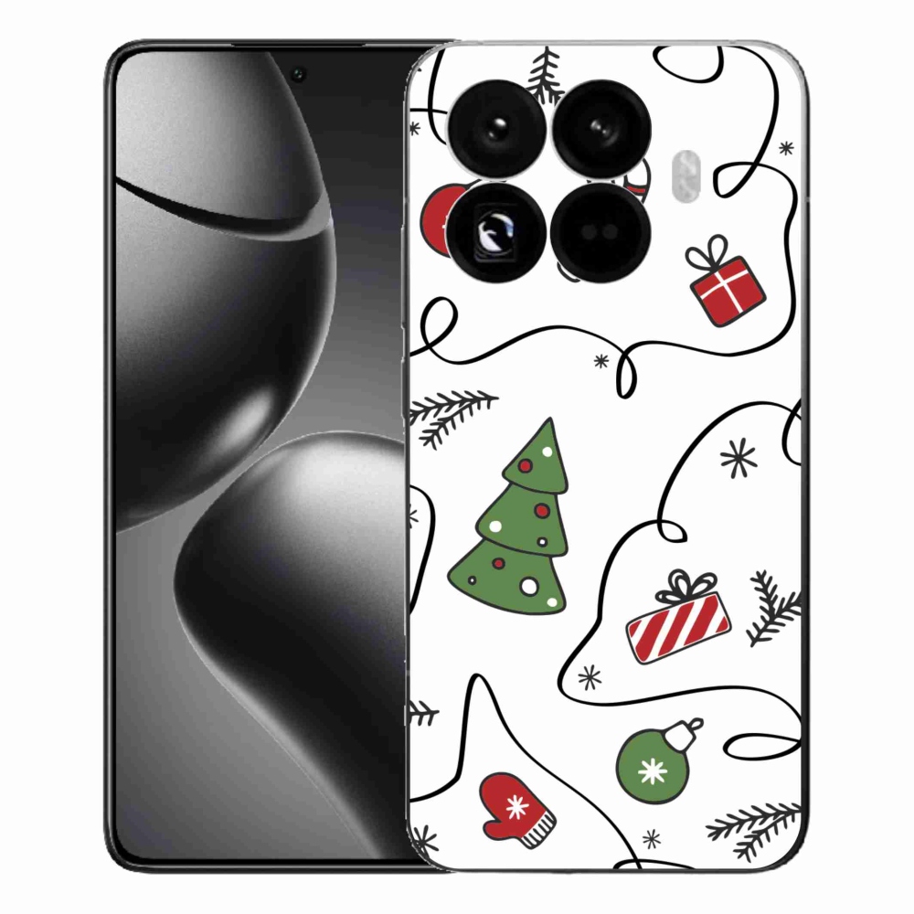 Gélový kryt mmCase na Xiaomi 15T Pro - vianočné motívy