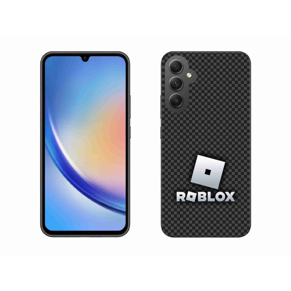 Gélový kryt mmCase na Samsung Galaxy A34 5G - roblox 3