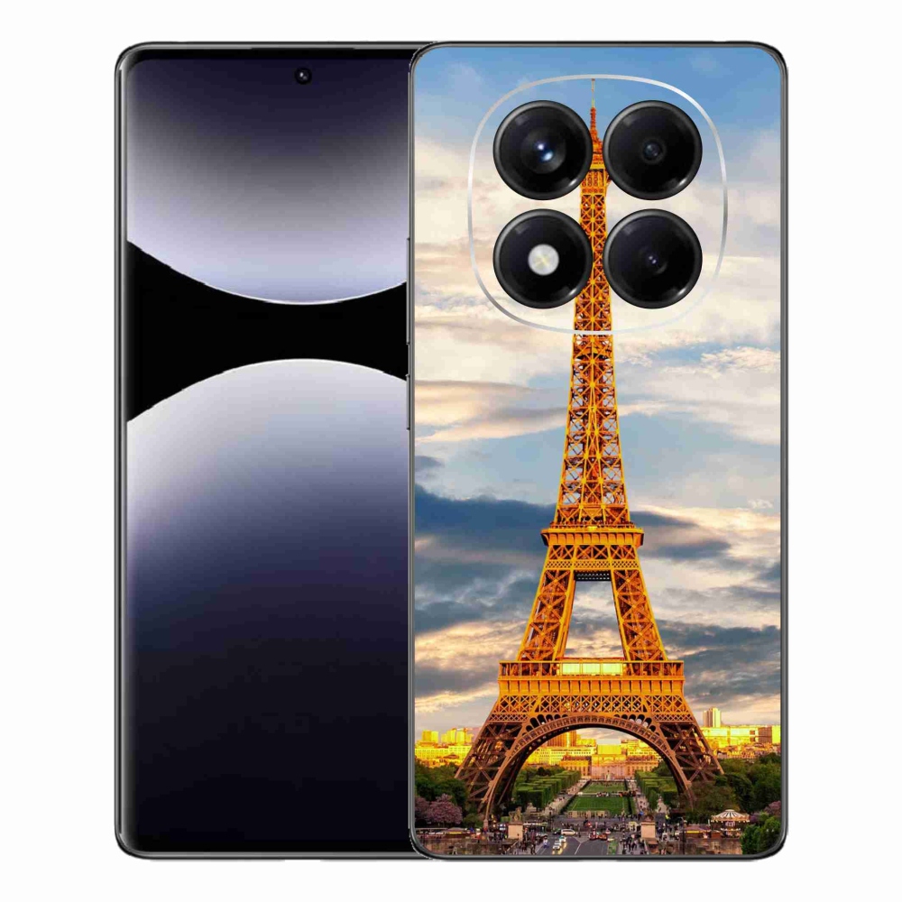 Gélový kryt mmCase na Xiaomi Redmi Note 14 Pro - eiffelova veža 3