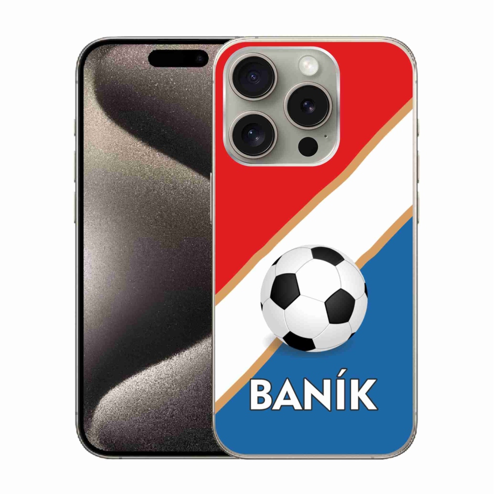 Gélový kryt mmCase na iPhone 15 Pro - Baník