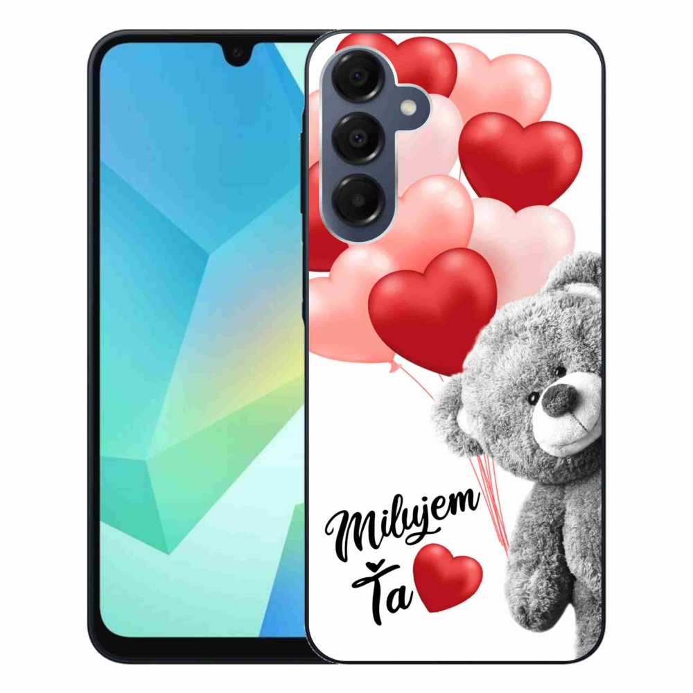 Gélový obal mmCase na Samsung Galaxy A16 4G/5G - milujem Ťa sk