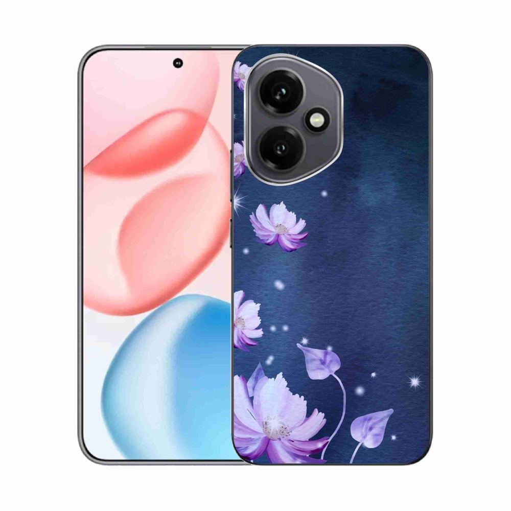 Gélový kryt mmCase na Honor 400 - padajúce kvety