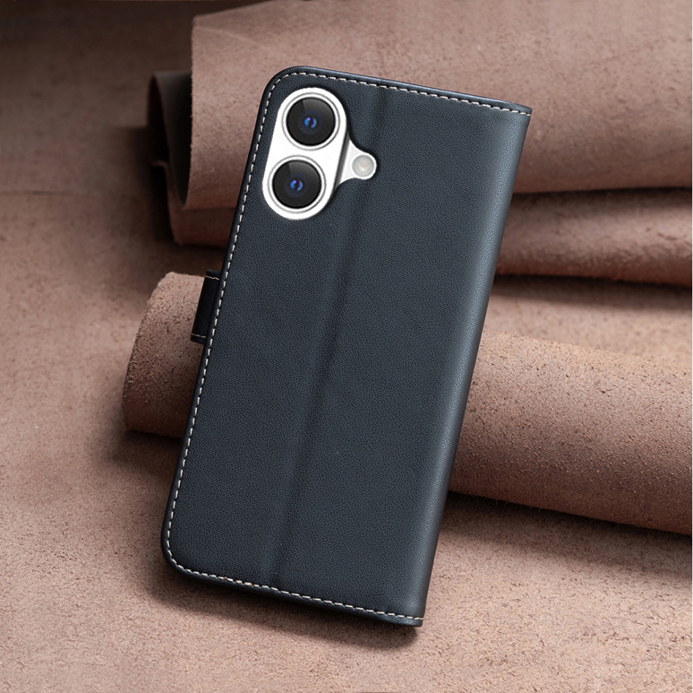 BNF knižkové púzdro na iPhone 17 - čierne