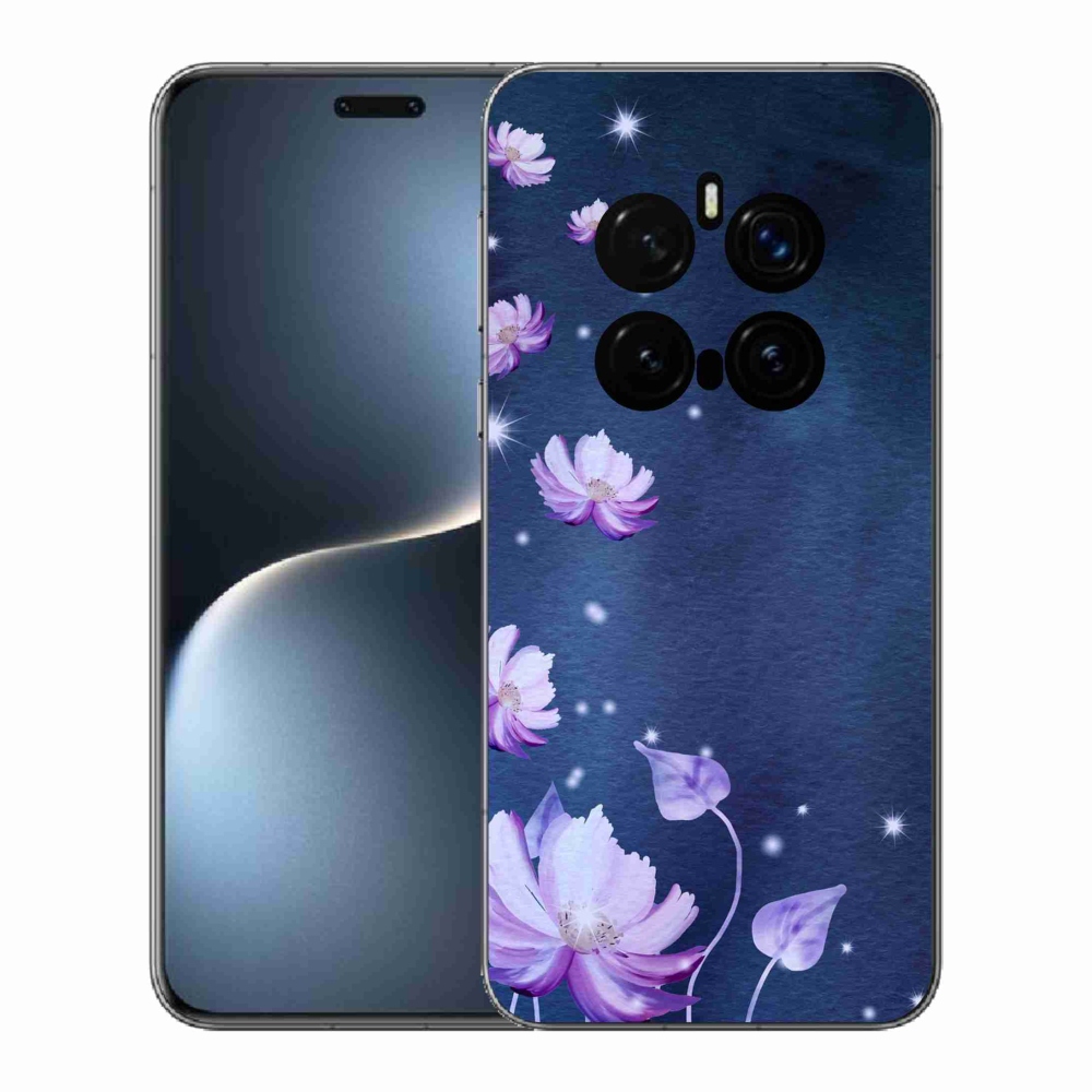 Gélový kryt mmCase na Honor Magic 7 Pro 5G - padajúce kvety