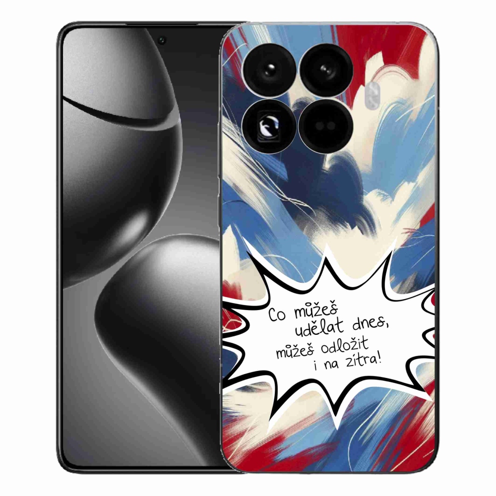 Gélový kryt mmCase na Xiaomi 15T Pro - vtipný text 9 biele pozadie