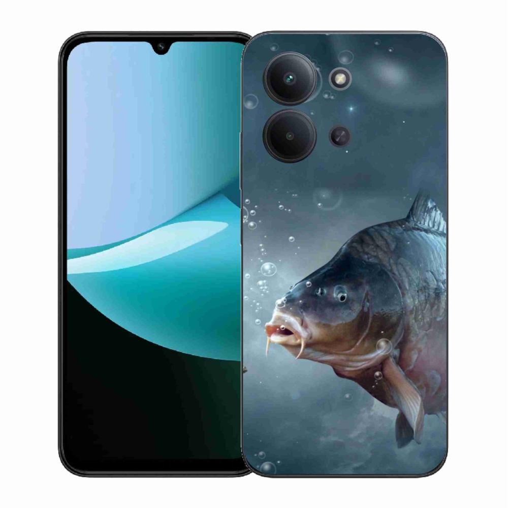 Gélový kryt mmCase na Xiaomi Redmi 15C 4G (171mm)/Poco C85 4G (171mm) - kapor a bublinky