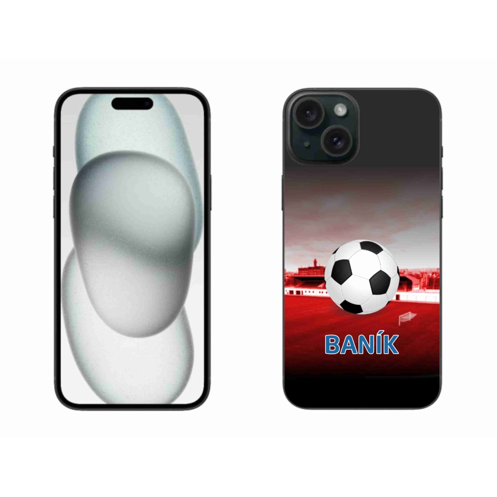 Gélový kryt mmCase na iPhone 15 Plus - baník 1