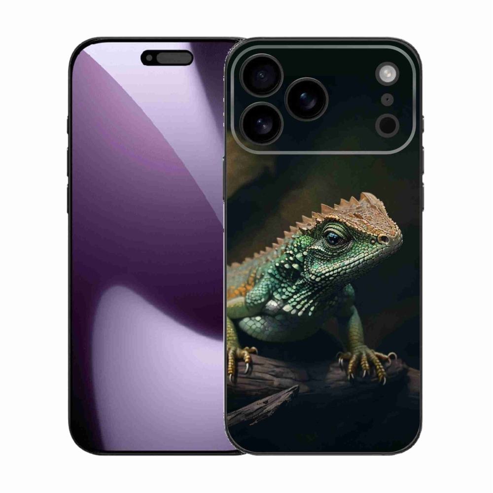 Gélový kryt mmCase na iPhone 17 Pro Max - jašter