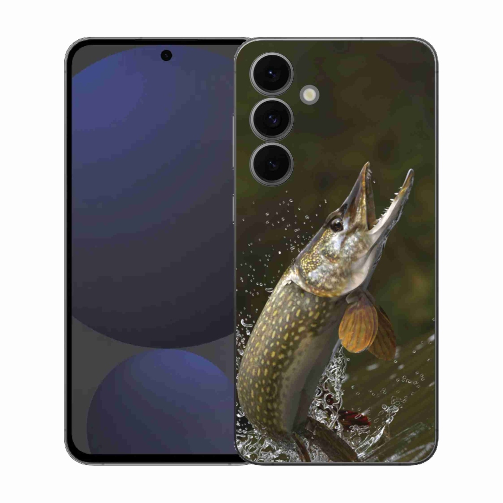 Gélový kryt mmCase na Samsung Galaxy S25 FE - šťuka