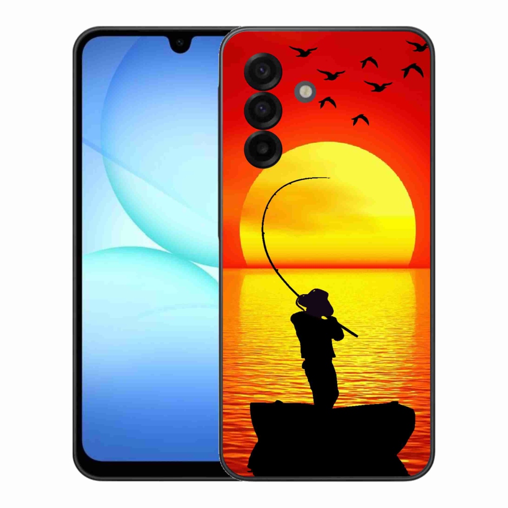Gélový kryt mmCase na Samsung Galaxy A17 4G/5G - rybárčenie