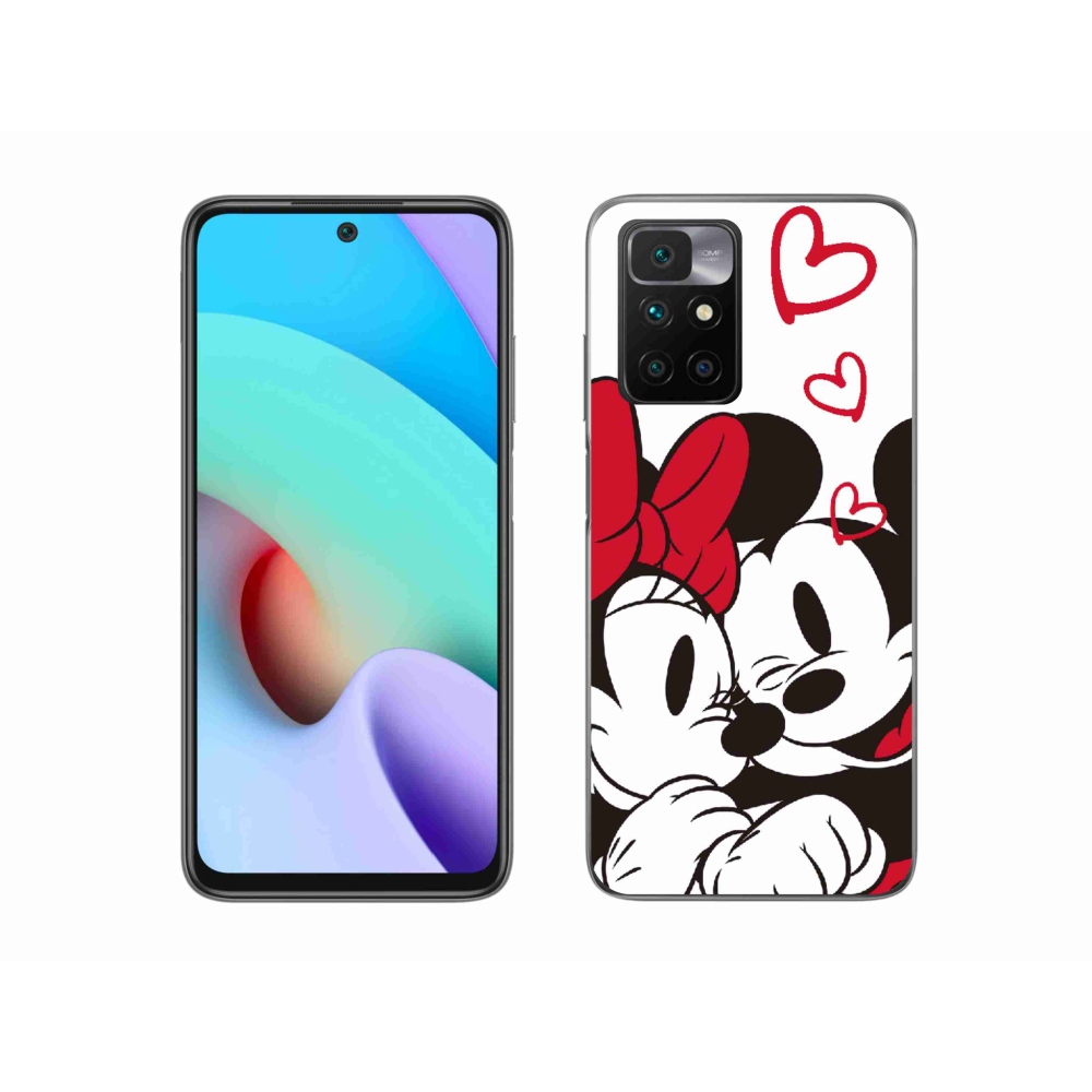 Gélový kryt mmCase na Xiaomi Redmi 10/Redmi 10 (2022) - minnie a mickey