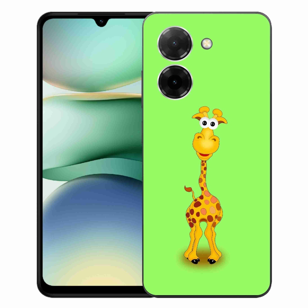 Gélový kryt mmCase na Xiaomi Redmi A5 (171.7x77.8x8.3mm) - kreslená žirafa